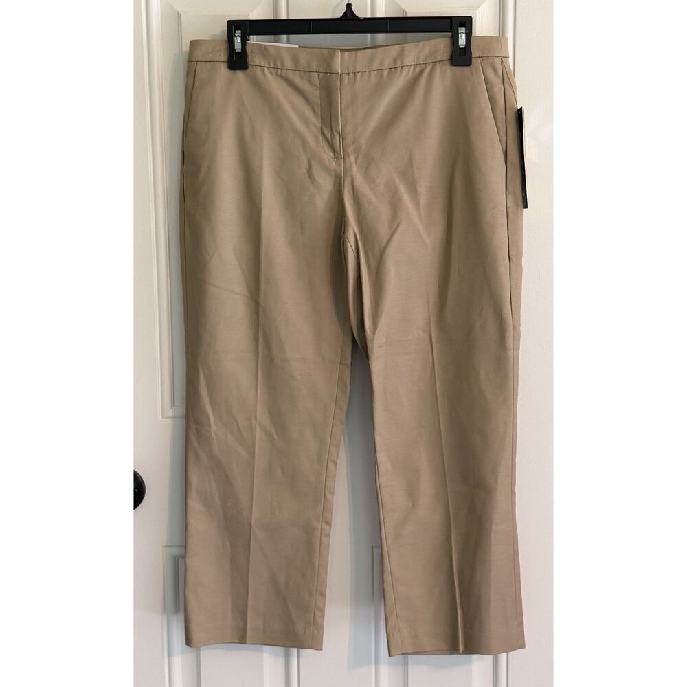 New!! Dalia Collection Women's Khaki Capri size 6